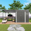 Abri de jardin avec abri de jardin
