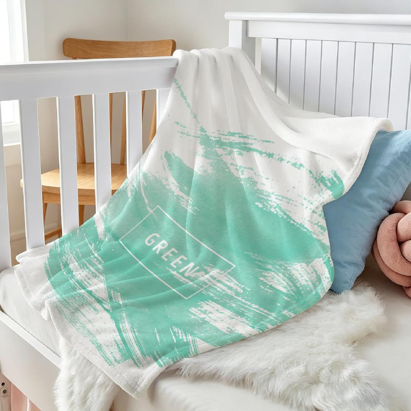 Machine Printed Throw Blanket, Throw 30" x 40"