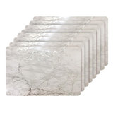 Ortis Placemats Dining Table Mat Table Decor Washable Non Slip Marble Rectangle 12 X 18