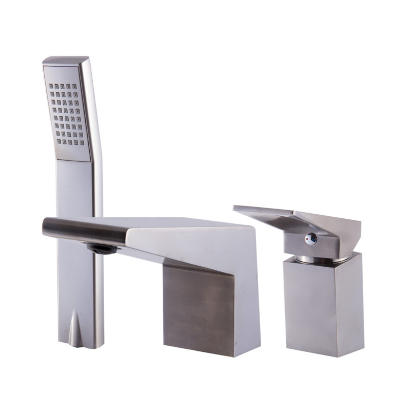 1 Handle Deck Roman Tub Faucet with Diverter