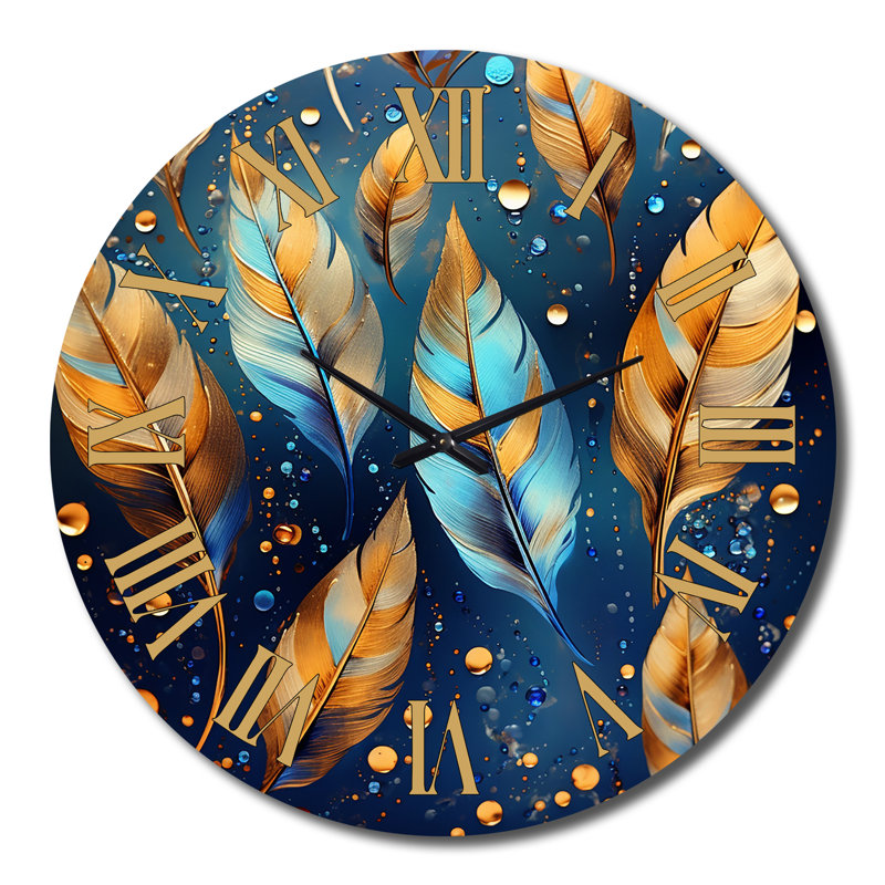 Metal Wall Clock, Extra Large