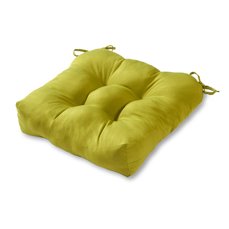 Shipton Outdoor 20'' Dining Chair Seat Cushion, Kiwi, 1