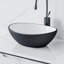 Eclisse 410mm x 335mm Vitreous China Oval Countertop Basin Bathroom Sink -1943404287