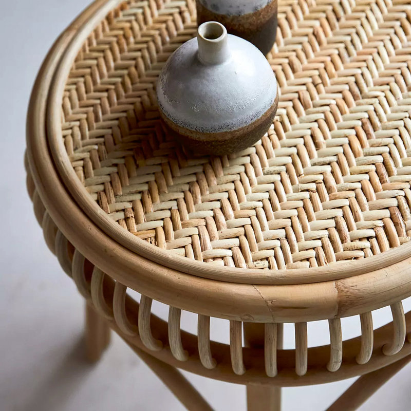 Osino Wicker & Rattan Bedside Table