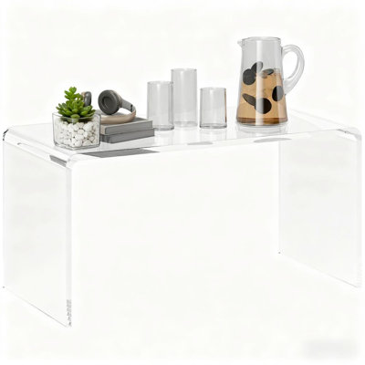 Coffee TableLong Rectangle Waterfall Coffee Table
