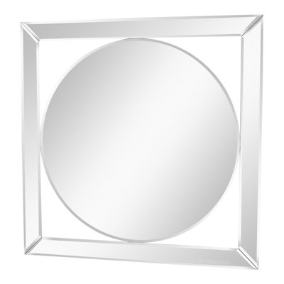Durden Metal Flat Wall Mirror