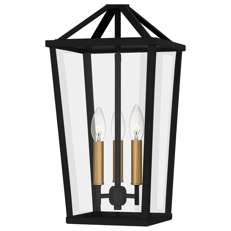 Galvis 3-Light Matte Black Mini Pendant Light