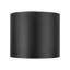 Uma 12-in Black dimmable LED Semi-Flush Mount-1838197055