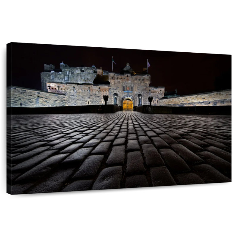 Ravi Edinburgh Castle Entrance, 8" H x 12" W