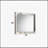 Voeville II Platinum Finish Mirror