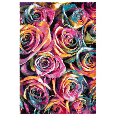 Cleveland Performance Floral Rug