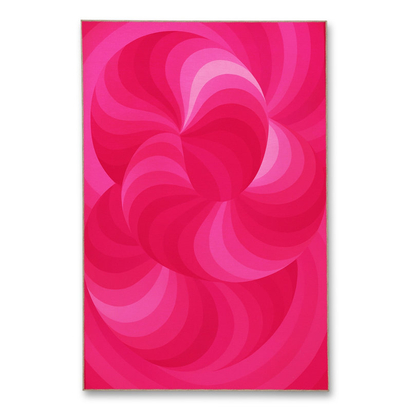 Tapis tissé à la main Mosso, 2' x 2'11"