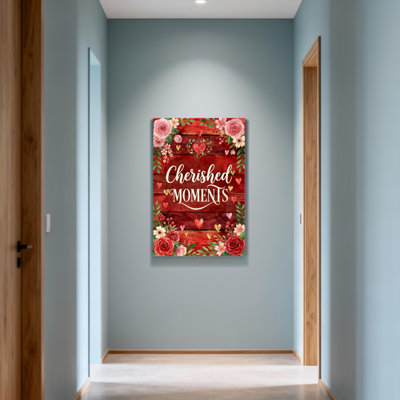 Motif floral de la Saint-Valentin
