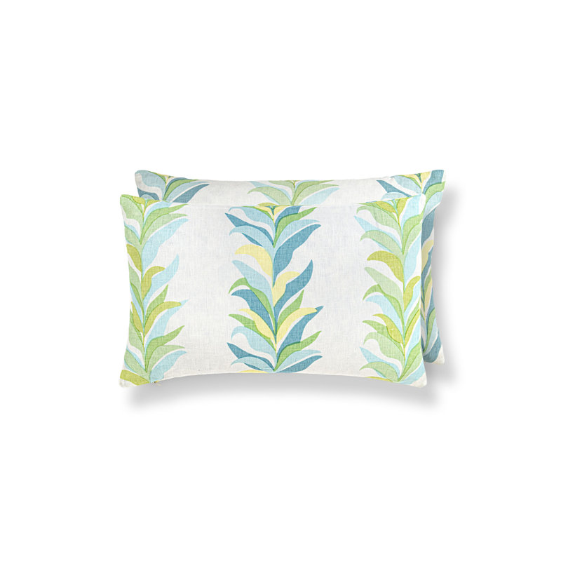Square Pillow Cover & Insert, Square 22", Beachglass