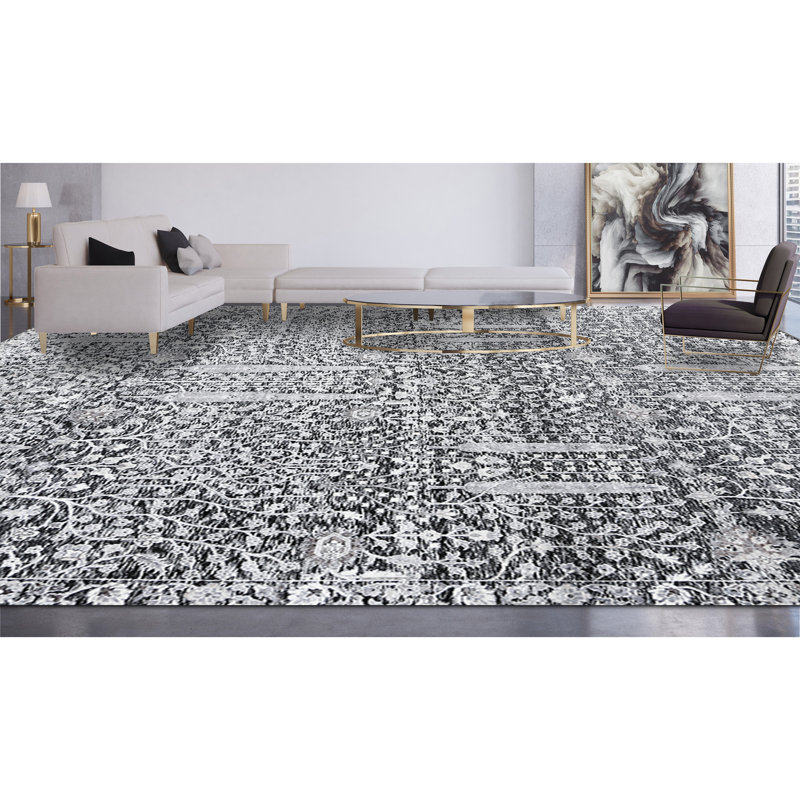 Floral Area Rug, Rectangle 8' x 10'
