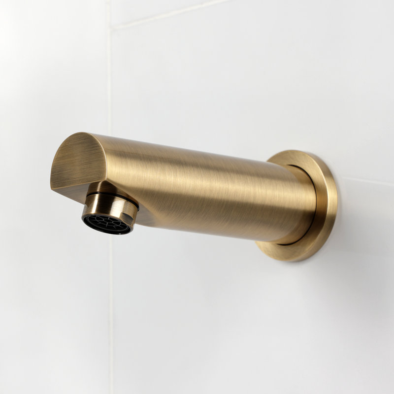 Robinet de baignoire à pression équilibrée à poignée simple Kingston Brass Concord, Laiton antique