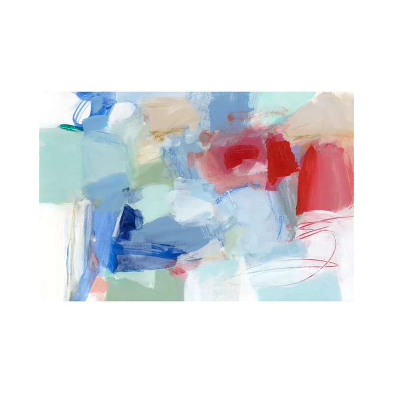 Roundabout II by Christina Long - Wrapped Canvas Painting, 20.32 cm H x 30.48 cm W