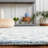 Iqarar Hand Tufted Wool/Cotton Floral Rug in Blue/Ivory-815930855