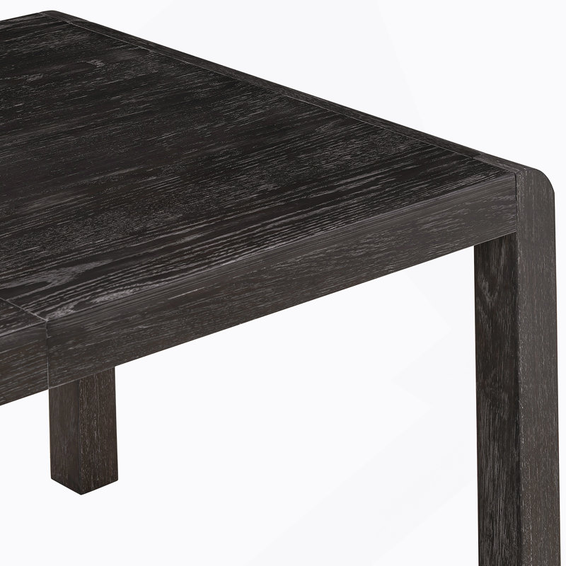 Ensemble de salle à manger 6 pièces, table de salle à manger extensible avec 4 chaises rembourrées et 1 banc