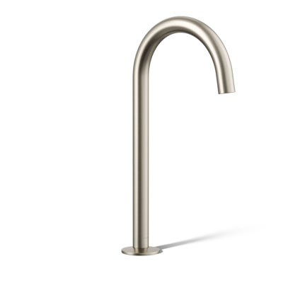 Components Tall Bathroom Sink Spout with Tube Design