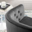 Fauteuil pivotant en velours Performance Prospect-1574749166