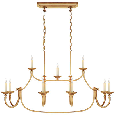 Chapman & Myers Flemish Large Linear Pendant