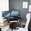 Convertisseur de bureau de coin debout 44 po DESK-V000VC Series-93617806