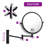 Akiyah Metal Round Mirror-1719132088