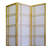 70" Tall 3-Panel "Girard" Room Divider - Wood Finish Folding Screen, Freestanding Privacy Partition for Home Decor-654868791