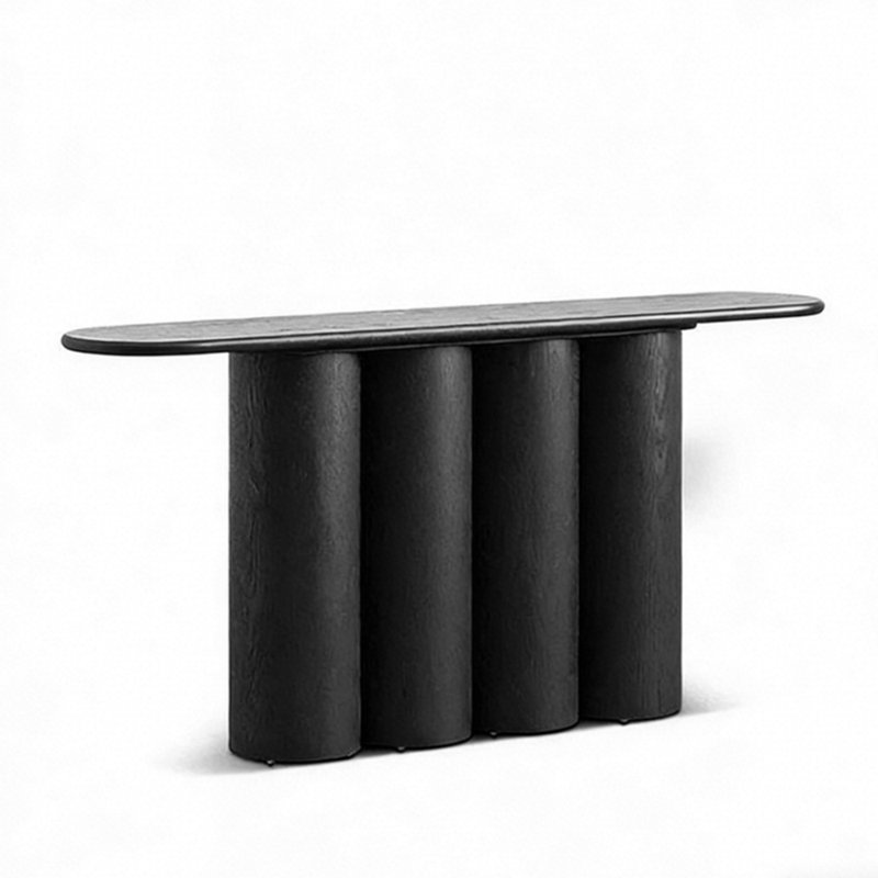 Console légère de luxe de style italien, H 31,5 po x l 78,7 po x P 15,7 po