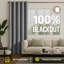 100% Linen Blackout Curtains - Thermal Insulated Eyelet Grommet Room Darkening Luxury Window Panels-725335213-725335209