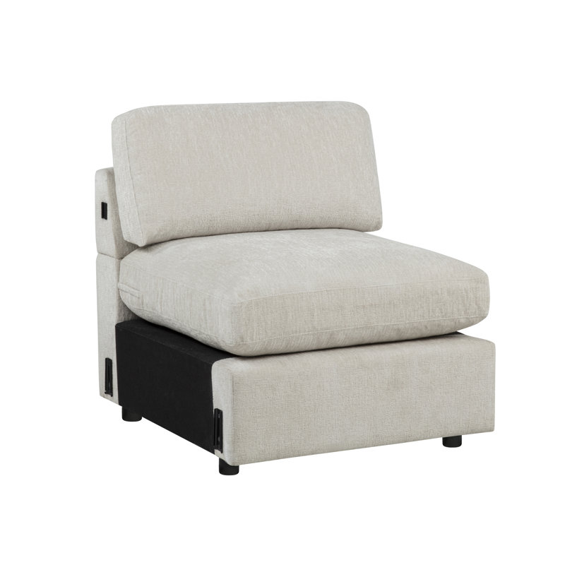 Linge de siège et de dossier williamieke, Beige