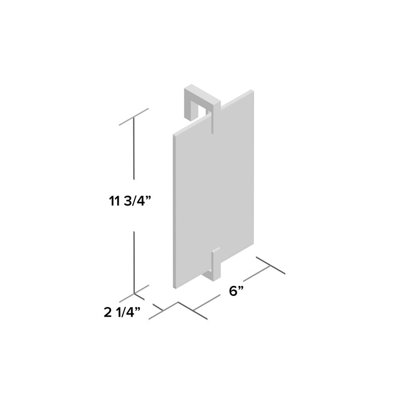 Hazlehurst Glass and Aluminium LED Flush Mounted Sconce
