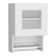 Armoire murale Swarup avec trois tablettes