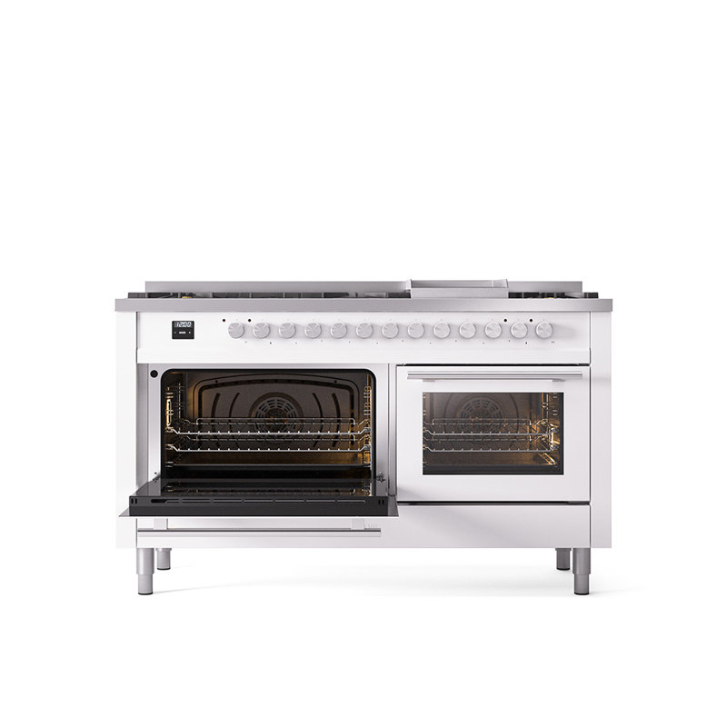 ILVE Professional Plus II 60 Dual Fuel Range , RAL Color, Natural Gas