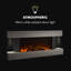 Studio Klarstein 132cm W Electric Fireplace