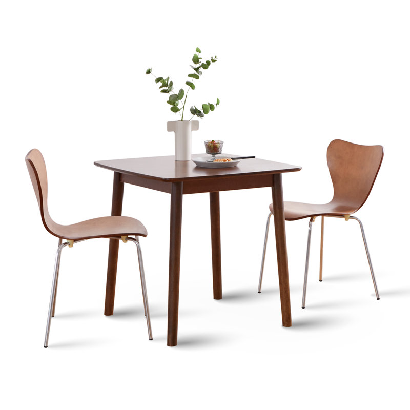 Ensemble de table de salle à manger à 4 pieds Kazmirci