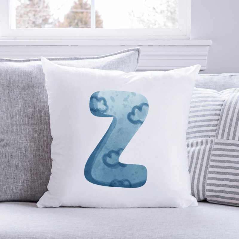 Coussin Nautical Sea Life_642 - Throw Pillow Insert Includ, H 14 po x l 14 po