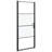 Shower Door 35.8" x 76.8" Black-96937950