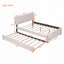Teddy Fleece Upholstered Bed with Trundle-657138996-657138987