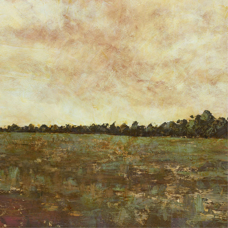 Plains Af après-midi par Chelsea Art Studio - impression, Gel brossé, H 36 po x l 36 po
