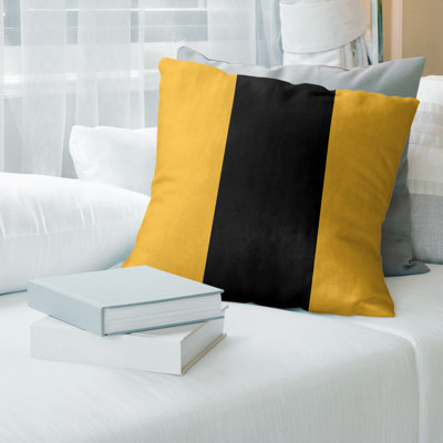 Las Vegas Hockey Striped Pillow Cover