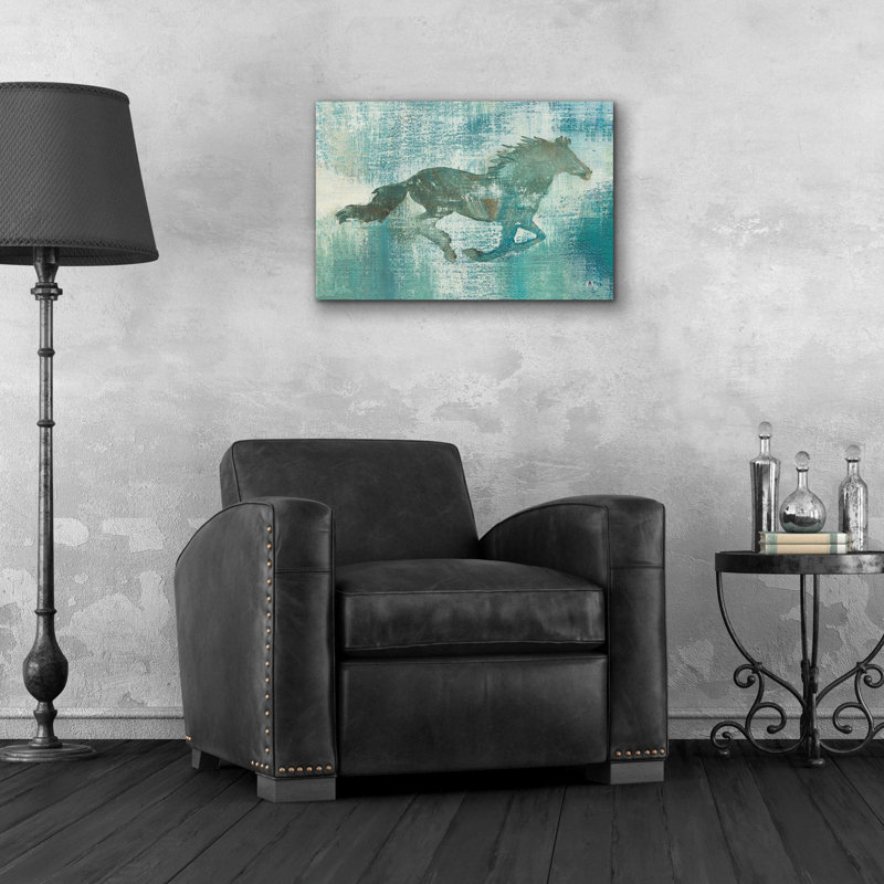 «Mustang Study» par Studio Mousseau, H 16 po x l 24 po x P 0,2 po