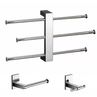 Bridge 3 - Piece Bathroom Hardware Set