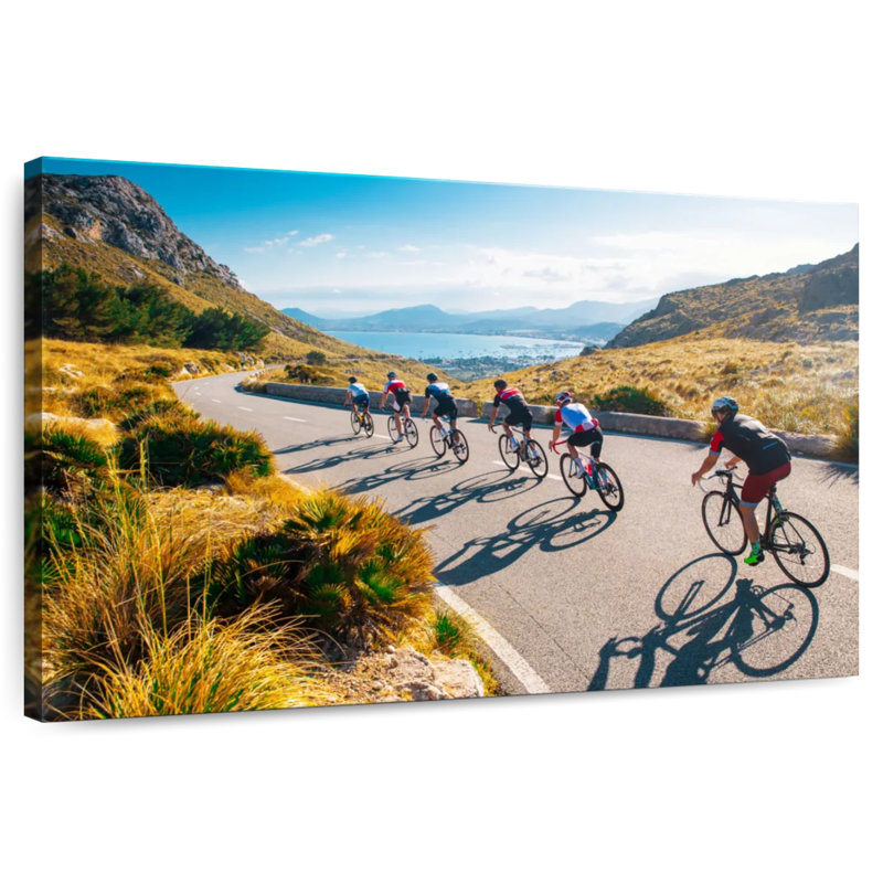 Senne Cycling Sports Group, 30" H x 45" W