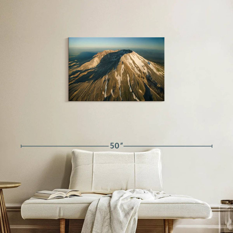 Vue aérienne du Mont St. Helens, Alvord