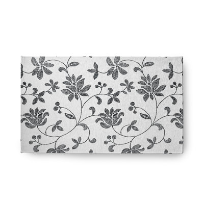 Chenille Floral Indoor Rug