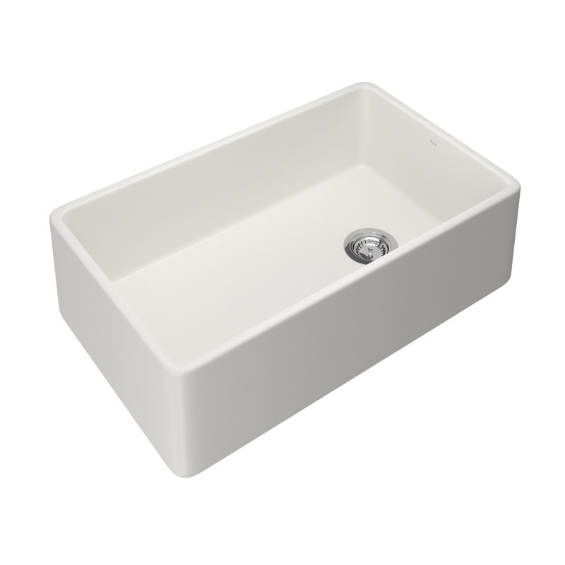 Allia™ 32" Fireclay Single Bowl Apron Front Kitchen Sink, Pergame