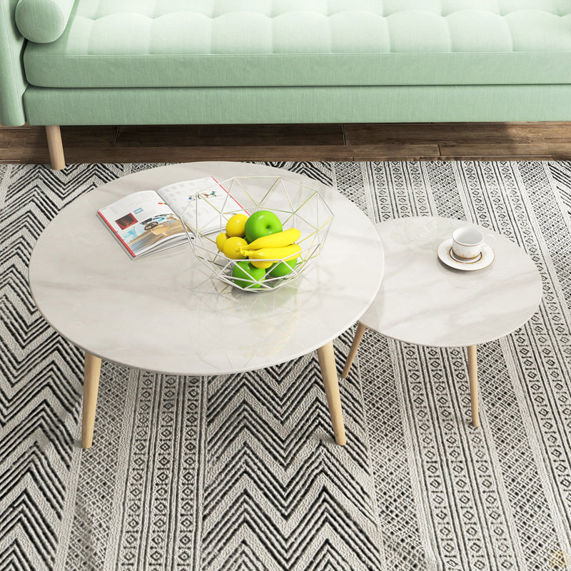 Plateau de table rond en verre trempé de 28 po, Gris, H 0,31 po x l 28 po x P 28 po