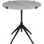 Edith Marble Pedestal End Table